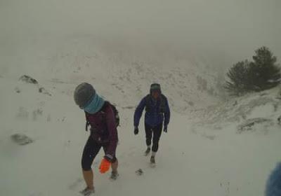 Maratón blanco de la Jacetania: crónica